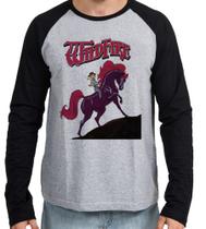Camiseta Manga Longa blusa Cavalo de Fogo Princesa Sarah