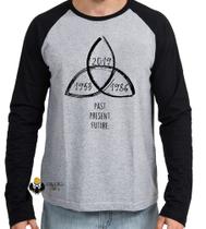 Camiseta Manga Longa blusa Dark Triquetra Camiseta Manga Longa blusa Dark Triquetra