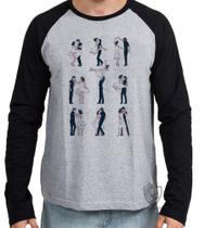 Camiseta Manga Longa blusa Dirty Dancing passos