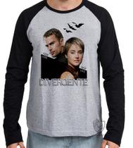 Camiseta Manga Longa blusa Divergente