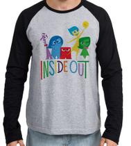 Camiseta Manga Longa blusa Divertidamente