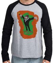 Camiseta Manga Longa blusa Gravity Falls Tio Stan