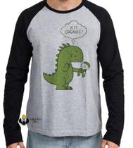 Camiseta Manga Longa blusa Humano Orgânico