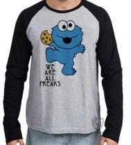 Camiseta Manga Longa blusa Muppets Baby