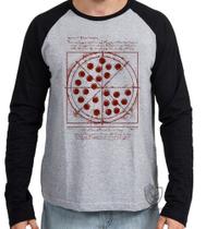 Camiseta Manga Longa blusa Peter Parker Pizza Camiseta Manga Longa blusa Peter Parker Pizza