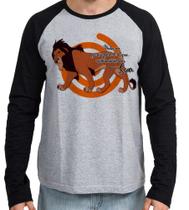 Camiseta Manga Longa blusa Rei Leão Scar minhas costas doem
