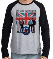 Camiseta Manga Longa blusa The Who Banda