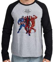 Camiseta Manga Longa blusa Think about Martha