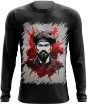 Camiseta Manga Longa Boina Comunista Vermelha 3