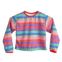 Camiseta Manga Longa Boneco Assassino - Estampa Terror Tamanho:Grande