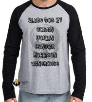 Camiseta Manga Longa Clube dos 27 Camiseta Manga Longa Clube dos 27