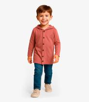 Camiseta Manga Longa com Capuz Select Rosa Camiseta Manga Longa com Capuz Select Rosa