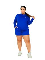 Camiseta Manga Longa Com Proteção UV FPS50 Feminino Plus Size