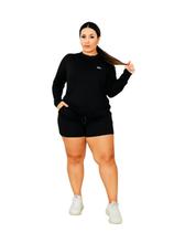 Camiseta Manga Longa Com Proteção UV FPS50 Feminino Plus Size