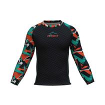 Camiseta Manga Longa Com Proteção Uv50 Masculina Dry Praia