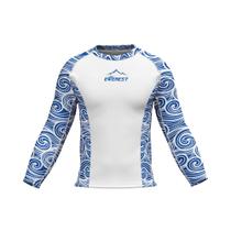 Camiseta Manga Longa Com Proteção Uv50 Masculina Verão Praia