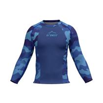 Camiseta Manga Longa Com Proteção Uv50 Verão Moda Praia Mod7