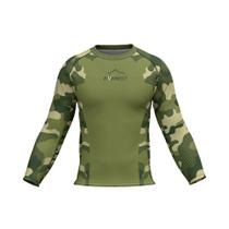 Camiseta Manga Longa Com Proteção Uv50 Verão Moda Praia Mod9 Camiseta Manga Longa Com Proteção Uv50 Verão Moda Praia Mod9