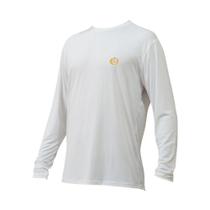 Camiseta Manga Longa D'M Skin-Fit Branca Camiseta Manga Longa D'M Skin-Fit Branca