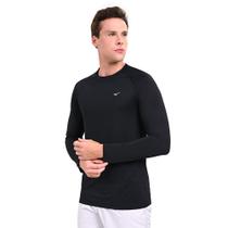 Camiseta Manga Longa de Treino Masculina Mizuno Pro Uv +50 Camiseta Manga Longa de Treino Masculina Mizuno Pro Uv +50