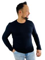 Camiseta Manga Longa Decote Redondo Kohmar 527