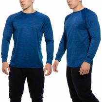 Camiseta Manga Longa Dry Fit com Punho - LP SPORTS