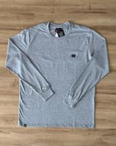Camiseta Manga Longa Ecko Cinza Mescla -
