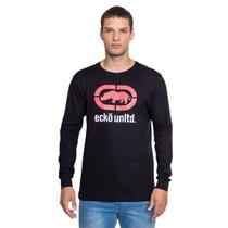 Camiseta manga longa ecko masculina syon Camiseta manga longa ecko masculina syon