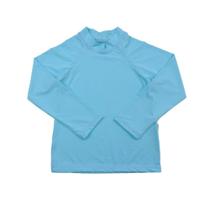 Camiseta Manga Longa Eco Kids Place Azul Capri FPU50 Camiseta Manga Longa Eco Kids Place Azul Capri FPU50