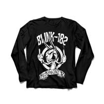 Camiseta Manga Longa Feminina Blink-182
