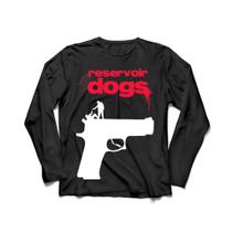 Camiseta Manga Longa Feminina Cães de Aluguel Tarantino