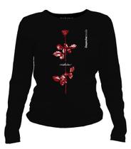 Camiseta manga longa feminina - Depeche Mode - Violator Camiseta manga longa feminina - Depeche Mode - Violator