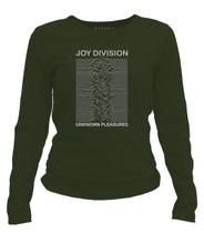 Camiseta Manga Longa Feminina Joy Division - Unknown Pleasures