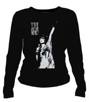 Camiseta manga longa Feminina - Siouxsie And The Banshees.