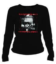 Camiseta manga longa feminina - The Clash - Sandinista. Camiseta manga longa feminina - The Clash - Sandinista.