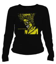 Camiseta manga longa feminina - The Cramps. Camiseta manga longa feminina - The Cramps.