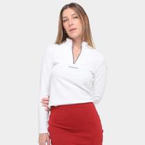 Camiseta Manga Longa Fila Sport Club Feminina Camiseta Manga Longa Fila Sport Club Feminina