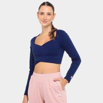 Camiseta Manga Longa Fila Tough Gym Feminina Camiseta Manga Longa Fila Tough Gym Feminina