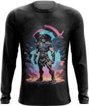 Camiseta Manga Longa Gladiador Romano Toon 2