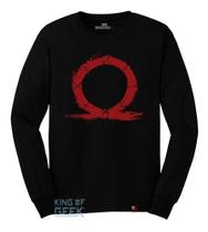Camiseta Manga Longa God Of War Kratos Camisa Gaia Artemis