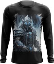 Camiseta Manga Longa Guerreiro de Gelo Mortal Absoluto 3 Camiseta Manga Longa Guerreiro de Gelo Mortal Absoluto 3