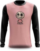 Camiseta Manga Longa Halloween Dia das Bruxas Monstros 05