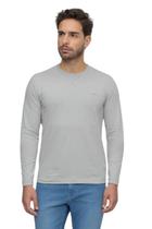Camiseta Manga Longa Hangar 33 Cinza Camiseta Manga Longa Hangar 33 Cinza