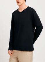 Camiseta Manga Longa Hering 022D Masculina World Algodão T. P/EXG
