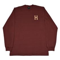 Camiseta Manga Longa HUF Monograma Classic