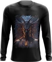 Camiseta Manga Longa Incubus Demônio do Sono Mitologia 4