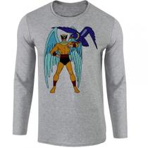 camiseta manga longa Infantil até Plus size birdman homem passaro desenho antigo camiseta manga longa Infantil até Plus size birdman homem passaro desenho antigo