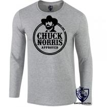 camiseta manga longa Infantil até Plus size chuck norris aproved texas ranger america camiseta manga longa Infantil até Plus size chuck norris aproved texas ranger america