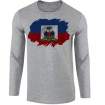 camiseta manga longa Infantil até Plus size haiti ilha caribe camiseta manga longa Infantil até Plus size haiti ilha caribe