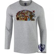 camiseta manga longa Infantil até Plus size hanna barbera ze colmeia fred barney tom turma camiseta manga longa Infantil até Plus size hanna barbera ze colmeia fred barney tom turma